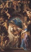 Peter Paul Rubens St Gregory the Great Surrounded by Otber Saints (mk01) oil painting picture wholesale